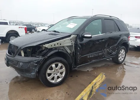 2007 Mercedes-Benz Ml 350 4Matic z USA, uszkodzony, nr VIN 4JGBB86E07A154308